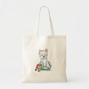 westie tote bag