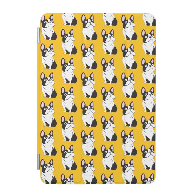 Cute Pup, yellow iPad Mini Cover (Front)