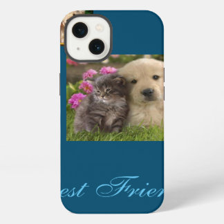 Cute Puppies and Kitten That are best friends! iPhone 13 Case