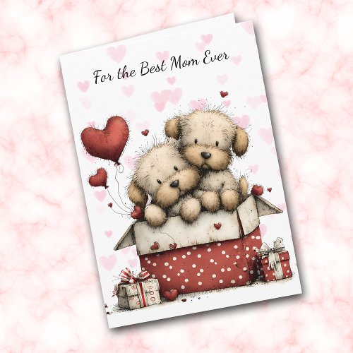 Cute Puppies Make My Tail Wag Mom