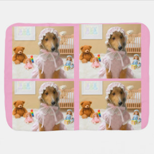 Cute Puppy Baby Blanket