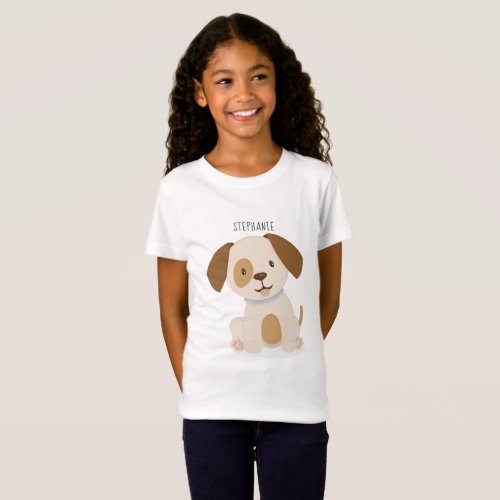 Cute Puppy Birthday T_Shirt