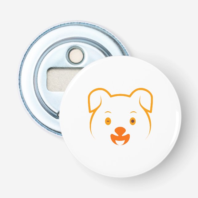 Cute Puppy Bottle Opener (Front)