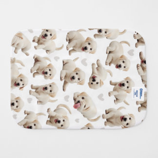 cute puppy Burp Cloth