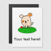 Cute puppy cartoon (Front/Back)