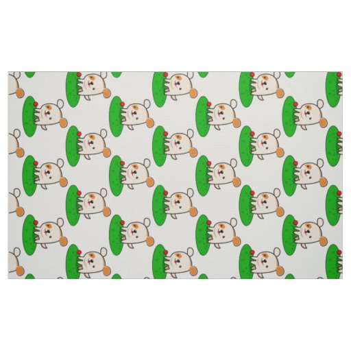Cute puppy cartoon fabric