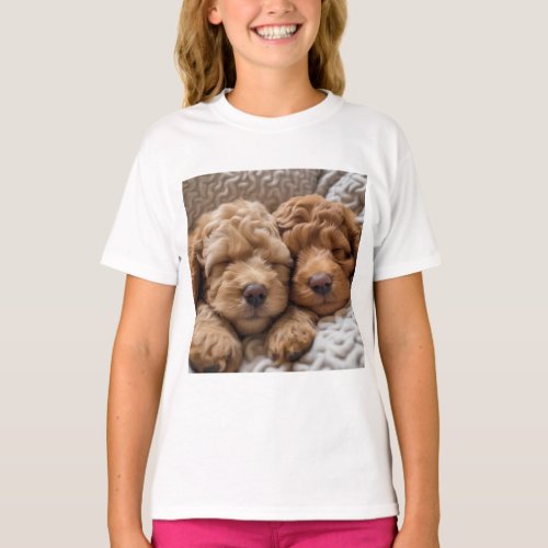 Cute Puppy Cockapoos T Shirt _ Cute Animal Shirts