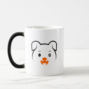 Cute Puppy Color Morph Mug