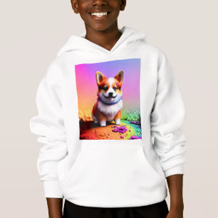 Cute Puppy Corgi Dog-36475 Hoodie