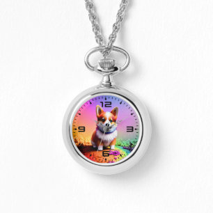 Cute Puppy Corgi Dog-36475 Watch