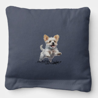 Cute Puppy Cornhole Bags – Dog Lover Game Set