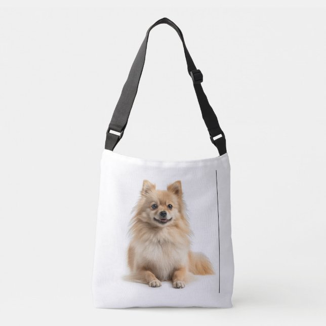 Cute puppy  crossbody bag (Front)
