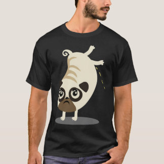 Cute Puppy: cute puppy pissing cartoon design T-Shirt