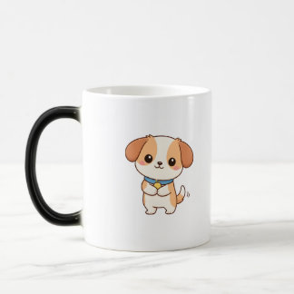 Cute Puppy Dog Cartoon Character Color Morph Mug