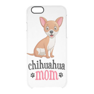 Cute Puppy Dog Gift Cute Cartoon Chihuahua Clear iPhone 6/6S Case