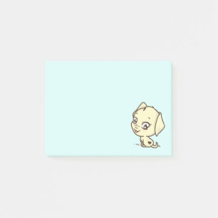 Cute Puppy Dog Illustration Post-it Notes