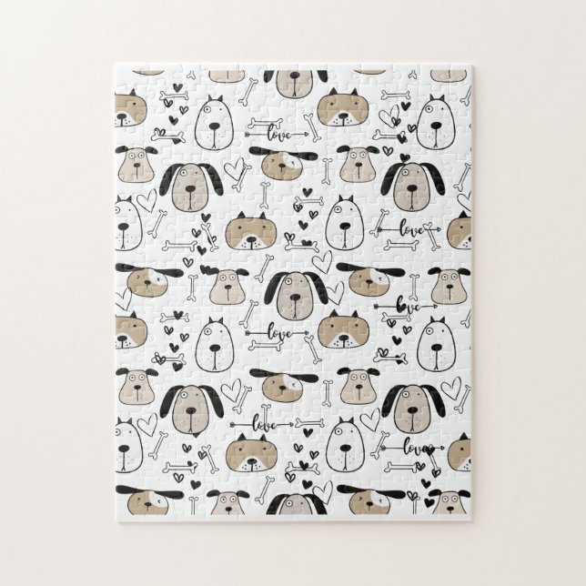  Cute Puppy Dog Jigsaw Puzzle (Vertical)