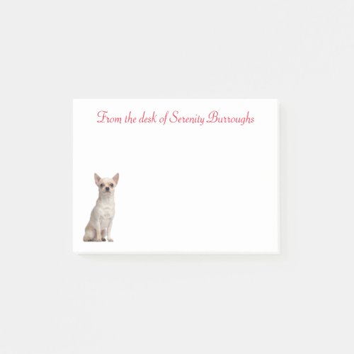 Cute Puppy Dog Lover Chihuahua Post_it Notes