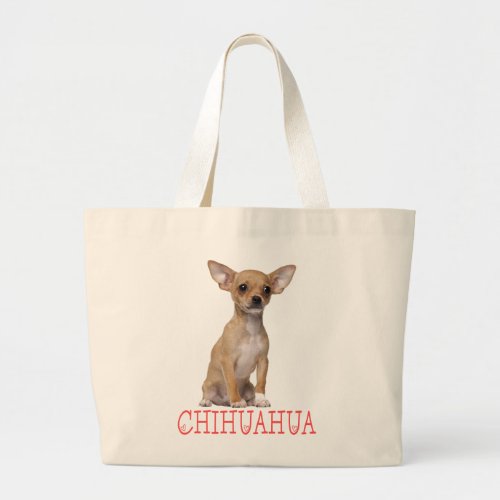 Cute Puppy Dog Lover Gift Chihuahua Tote Bag
