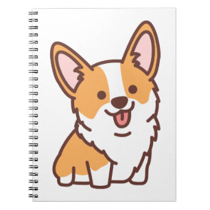 Cute Puppy Dog Lover Pembroke Welsh Corgi Notebook