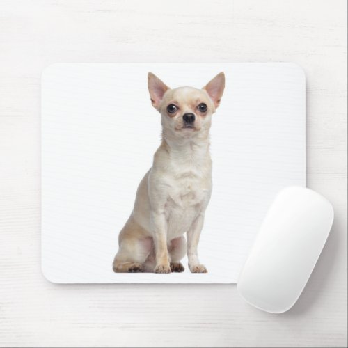 Cute Puppy Dog Mom Gift Funny Chihuahua Mouse Pad