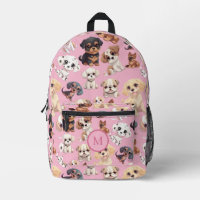 Cute Puppy Dog Pink