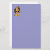 Cute Puppy Dog Stationery (Front/Back)