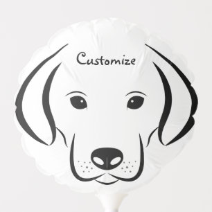 Cute Puppy Face Thunder_Cove Balloon