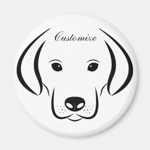 Cute Puppy Face Thunder_Cove Magnet