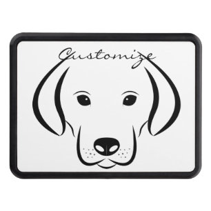Cute Puppy FaceThunder_Cove Hitch Cover