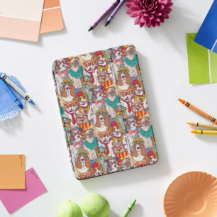 Cute Puppy Fashion Pattern iPad Pro Cover