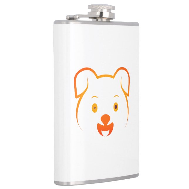 Cute Puppy Flask (Right)
