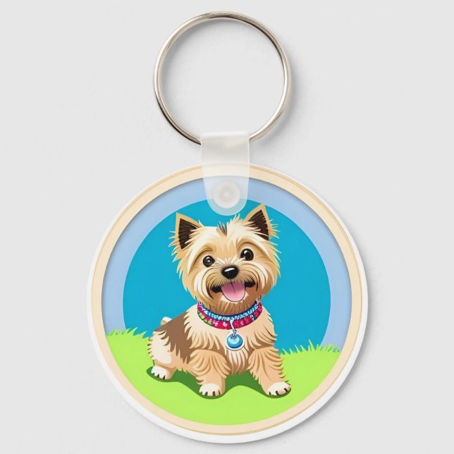 🐶 Cute Puppy For Everyday Use🐶 Keychain (Front)