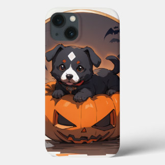 Cute Puppy Halloween Cosplay Phone Case
