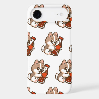 Cute Puppy Hugging Soda Bottle iPhone 17 Air Case