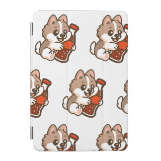 Cute Puppy Hugging Soda Bottle iPad Mini Cover