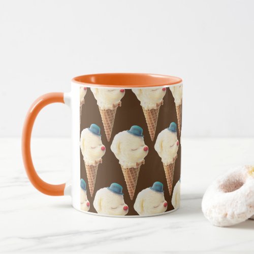 Cute Puppy Ice Cream Mug
