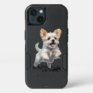 “Cute Puppy iPhone 13 Case – Adorable Dog Lover Ph