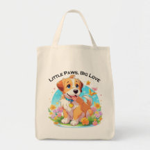 Cute Puppy Little Paws Big Love