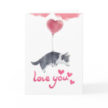 Cute Puppy Love Card 