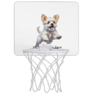 “Cute Puppy Mini Basketball Hoop – Dog Lover Game