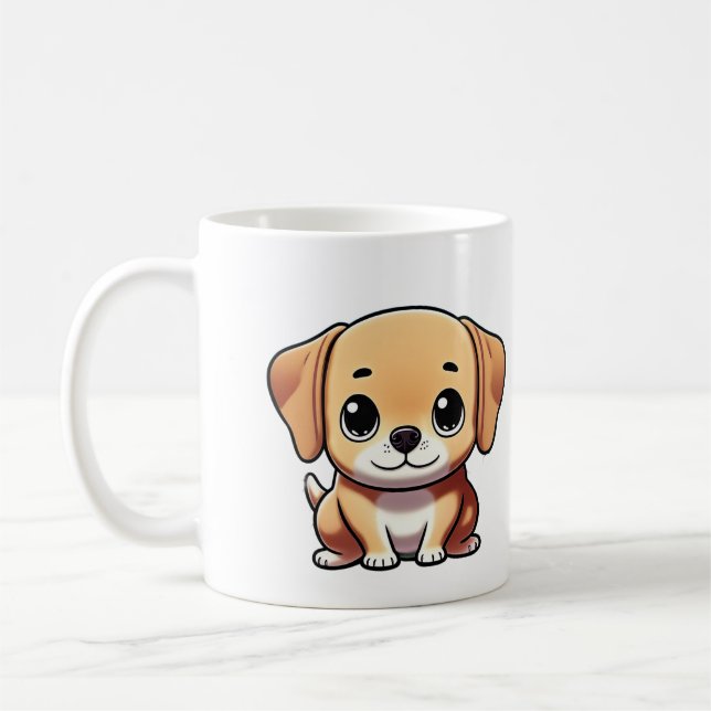 Cute Puppy Mug (Left)