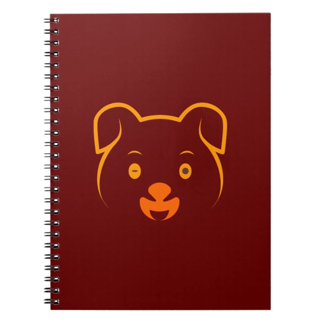 Cute Puppy Notebook (Front)