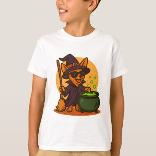 Cute puppy outline design for kids clothing, baby T-Shirt