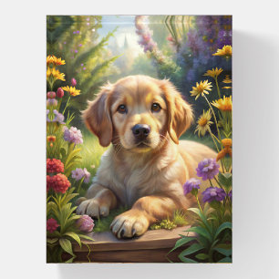 Cute Puppy Paperweight
