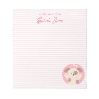 Cute Puppy - Personalized Girls 