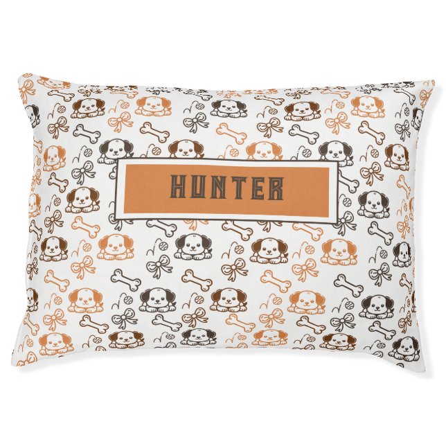 Cute Puppy   Pet Bed (Front)