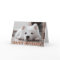 Cute puppy photo birthday card