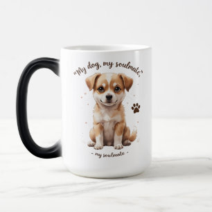 Cute Puppy Quote Morphing Mug (15 oz)