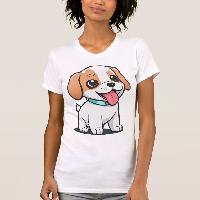 Cute Puppy T-Shirt (Front)
